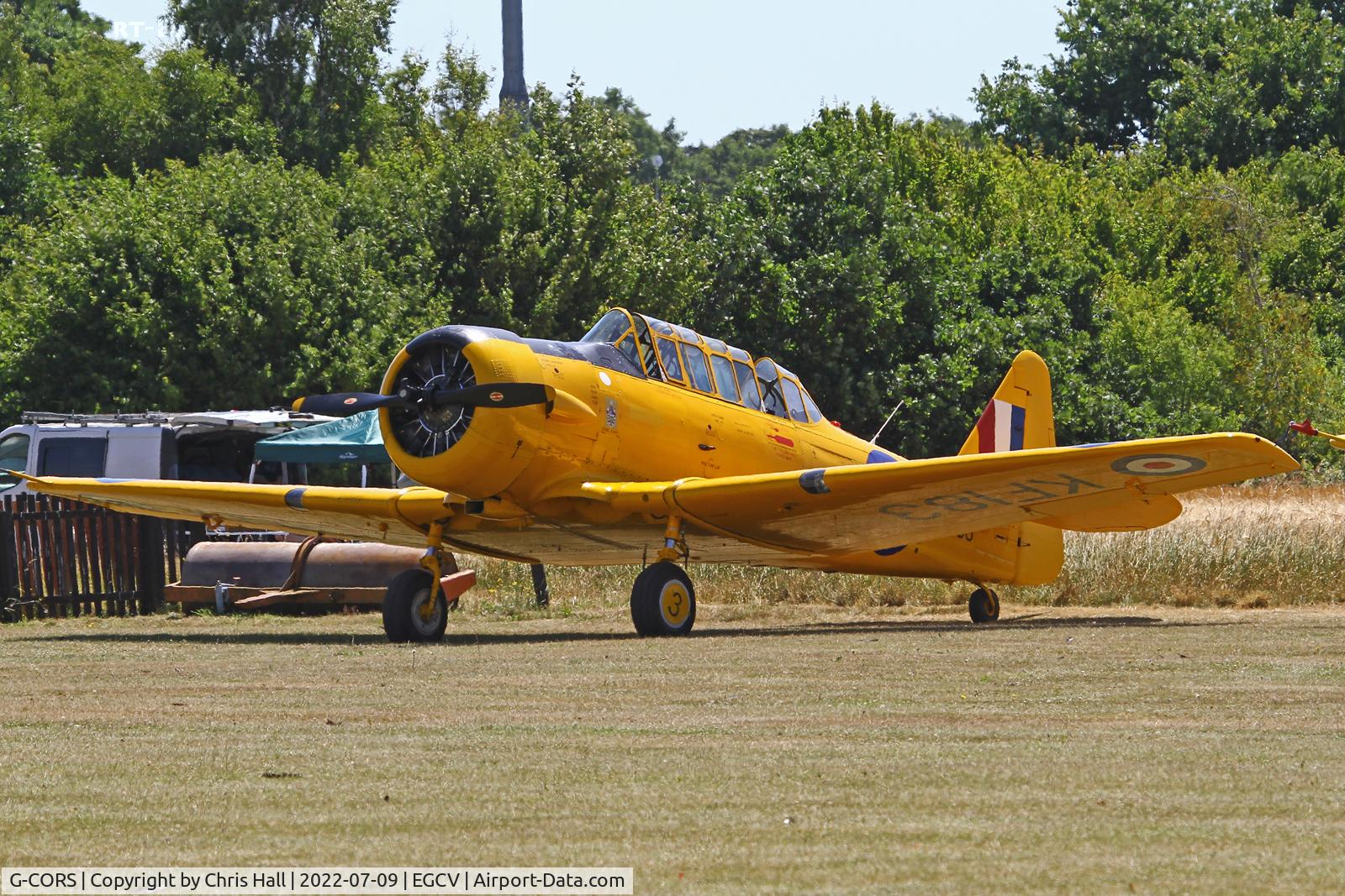 G-CORS, 1944 Noorduyn AT-16 Harvard IIB C/N 14A-1884, Sleapkosh 2022