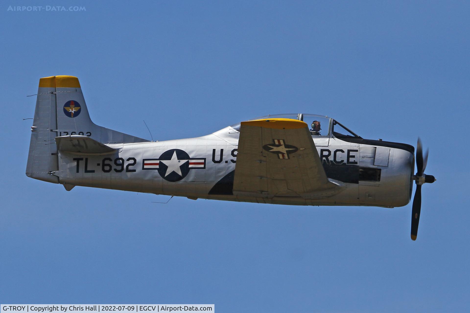 G-TROY, 1951 North American T-28A Trojan C/N 174-545, Sleapkosh 2022