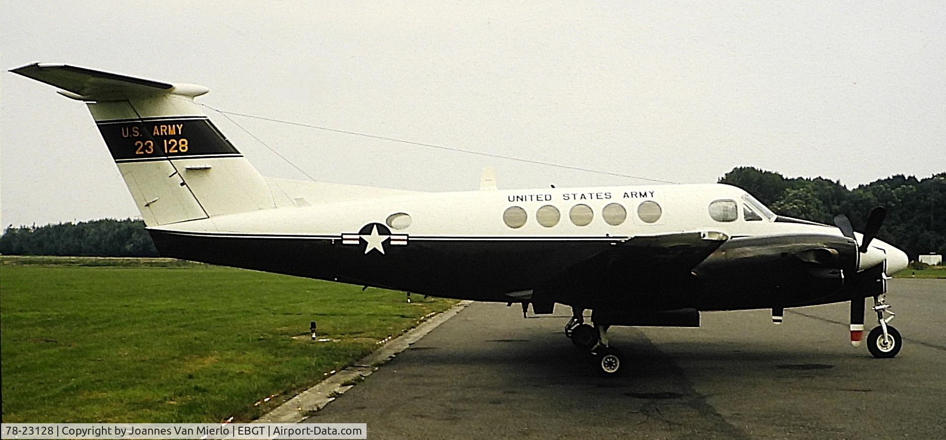 78-23128, Beechcraft C-12C Huron C/N BC-64, ex-slide