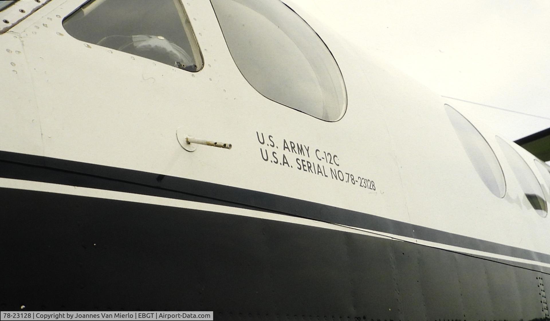 78-23128, Beechcraft C-12C Huron C/N BC-64, ex-slide