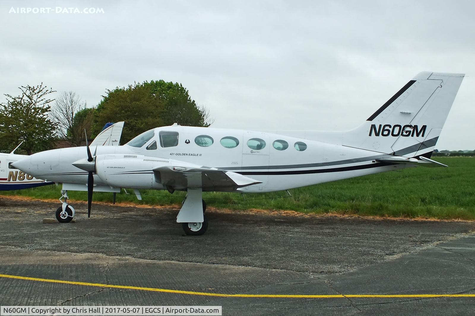 N60GM, Cessna 421C Golden Eagle C/N 421C0828, Sturgate