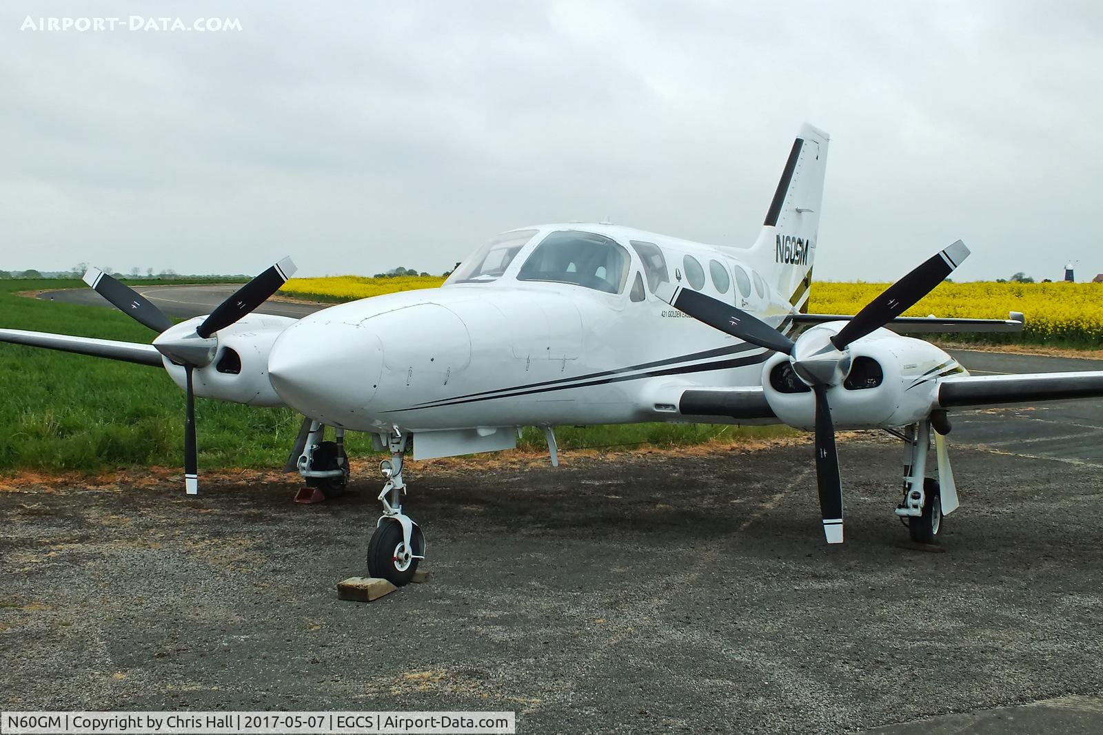 N60GM, Cessna 421C Golden Eagle C/N 421C0828, Sturgate