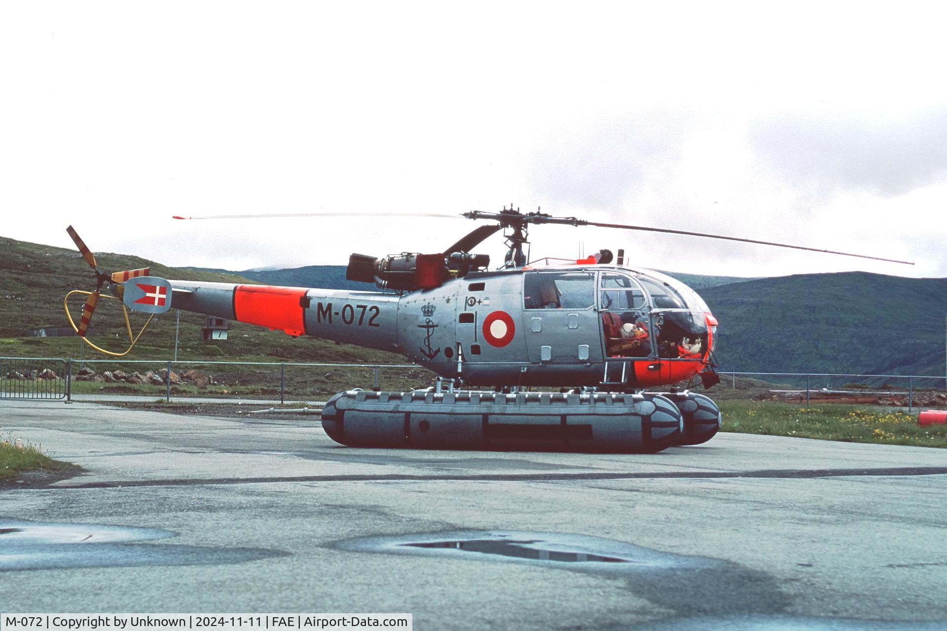 M-072, 1962 Sud-Aviation Alouette III C/N 1072, Vagar,The Faroe Islands.