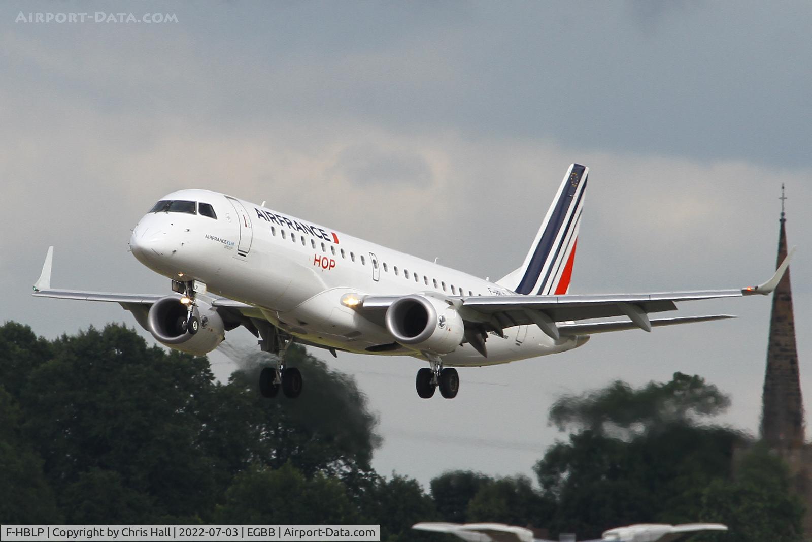 F-HBLP, 2019 Embraer 190 STD (ERJ-190-100) C/N 190-00771, Birmingham