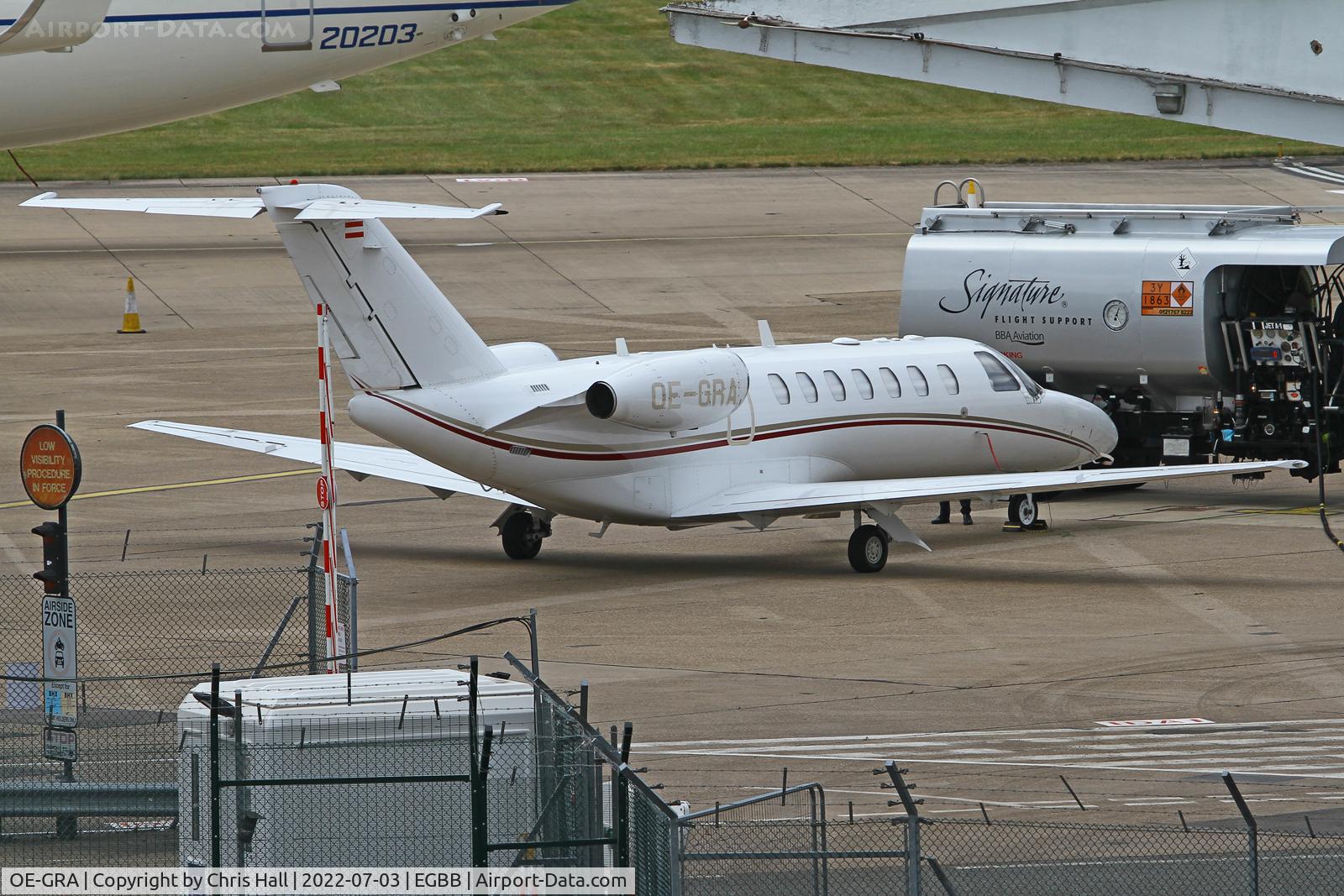 OE-GRA, 2006 Cessna 525B CitationJet CJ3 C/N 525B-0135, Birmingham