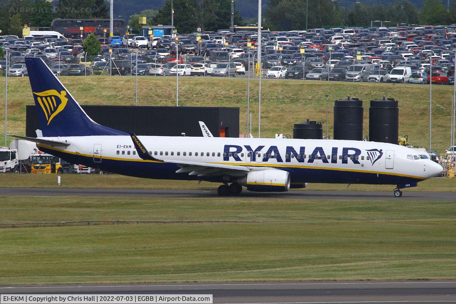 EI-EKM, 2010 Boeing 737-8AS C/N 38499, Birmingham