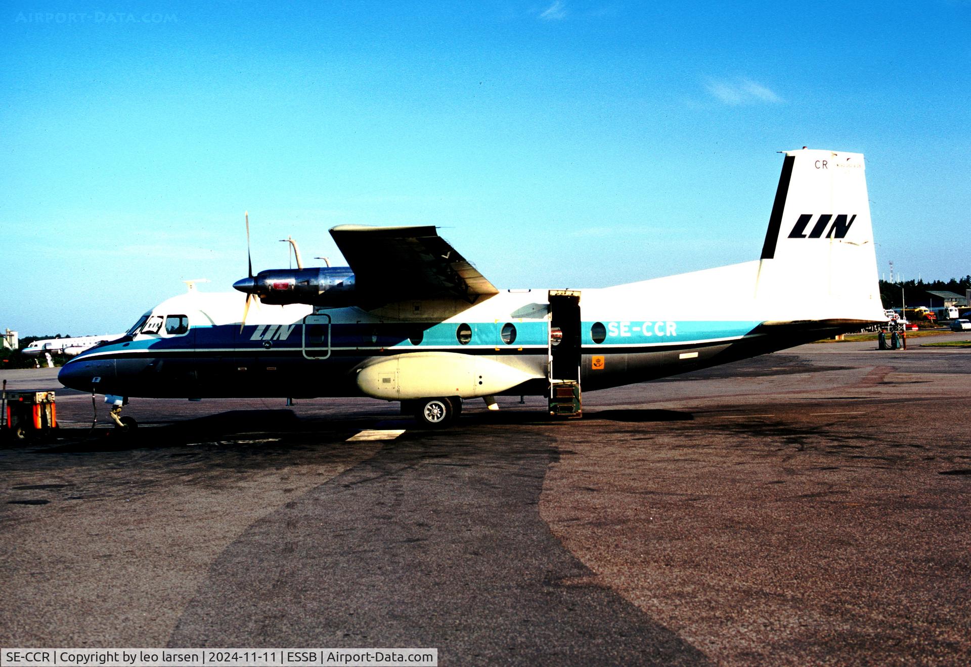 SE-CCR, 1966 Nord 262A C/N 31, Bromma Sweden