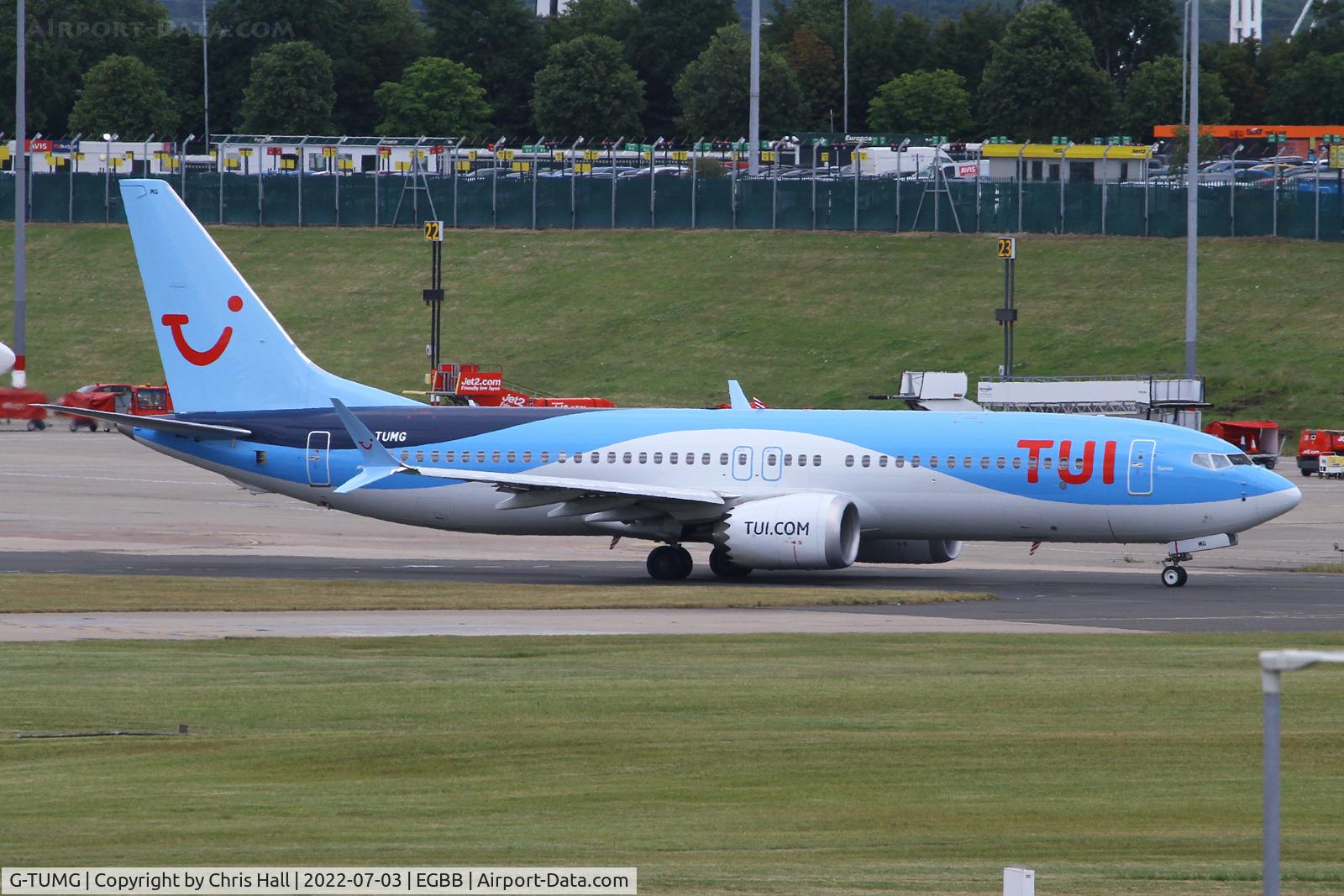 G-TUMG, 2019 Boeing 737-8 MAX C/N 44600, Birmingham