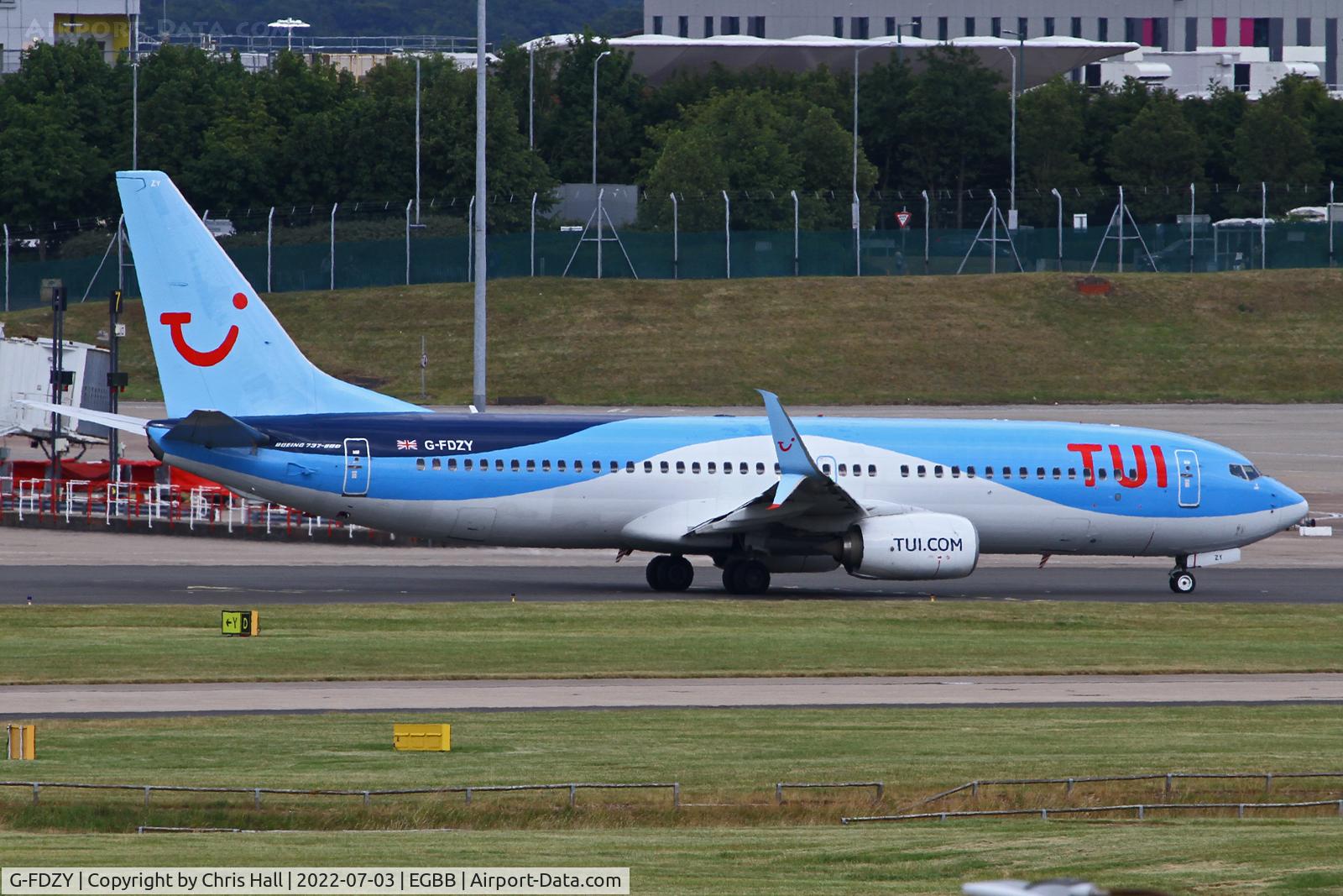 G-FDZY, 2011 Boeing 737-8K5 C/N 37261, Birmingham