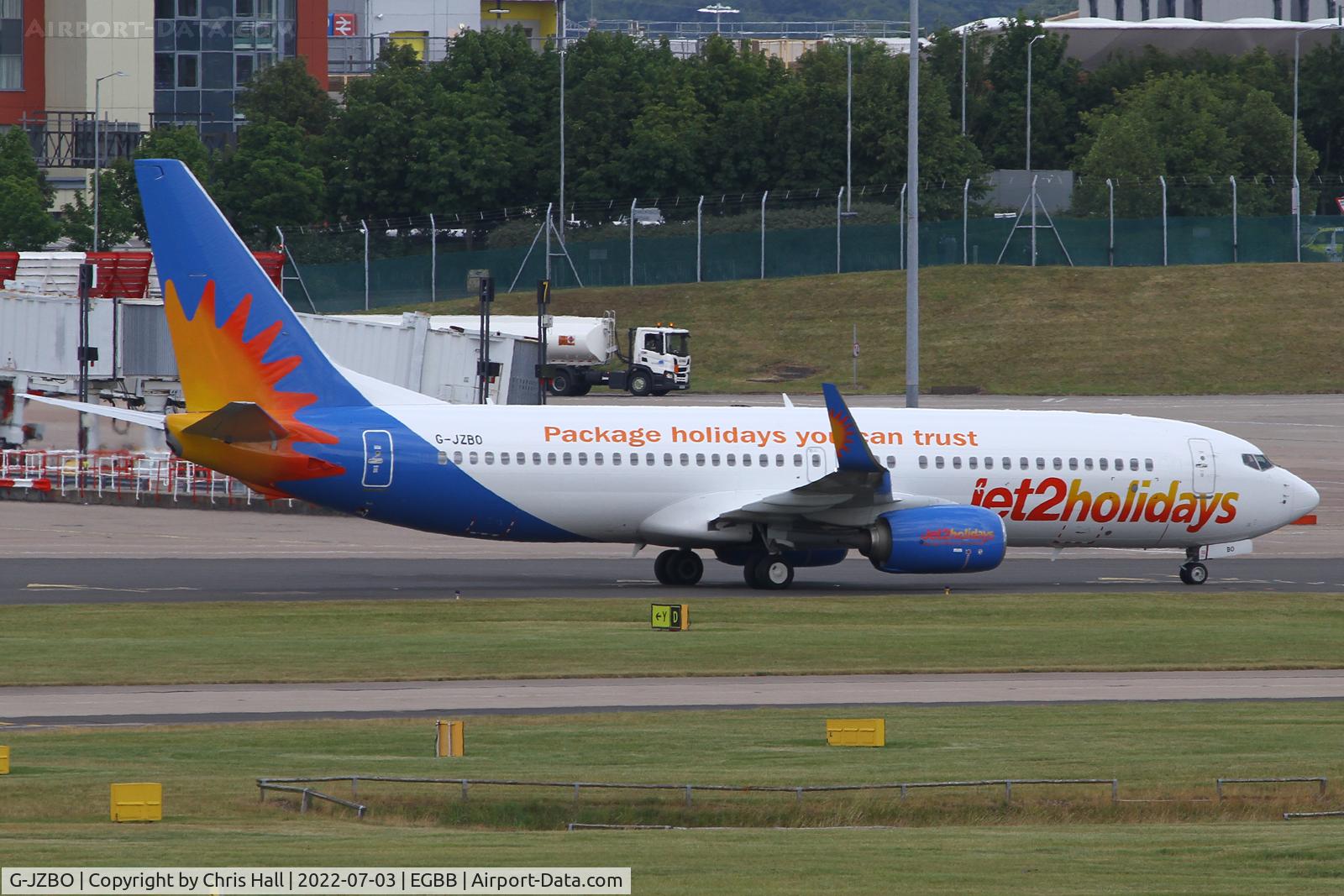 G-JZBO, 2018 Boeing 737-800 C/N 64439, Birmingham