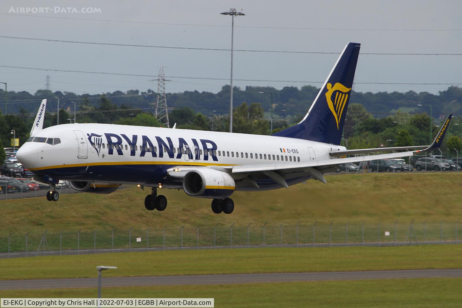 EI-EKG, 2010 Boeing 737-8AS C/N 35021, Birmingham