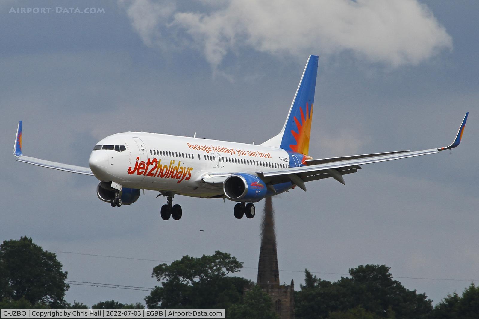 G-JZBO, 2018 Boeing 737-800 C/N 64439, Birmingham
