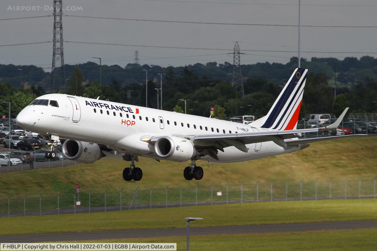 F-HBLP, 2019 Embraer 190 STD (ERJ-190-100) C/N 190-00771, Birmingham