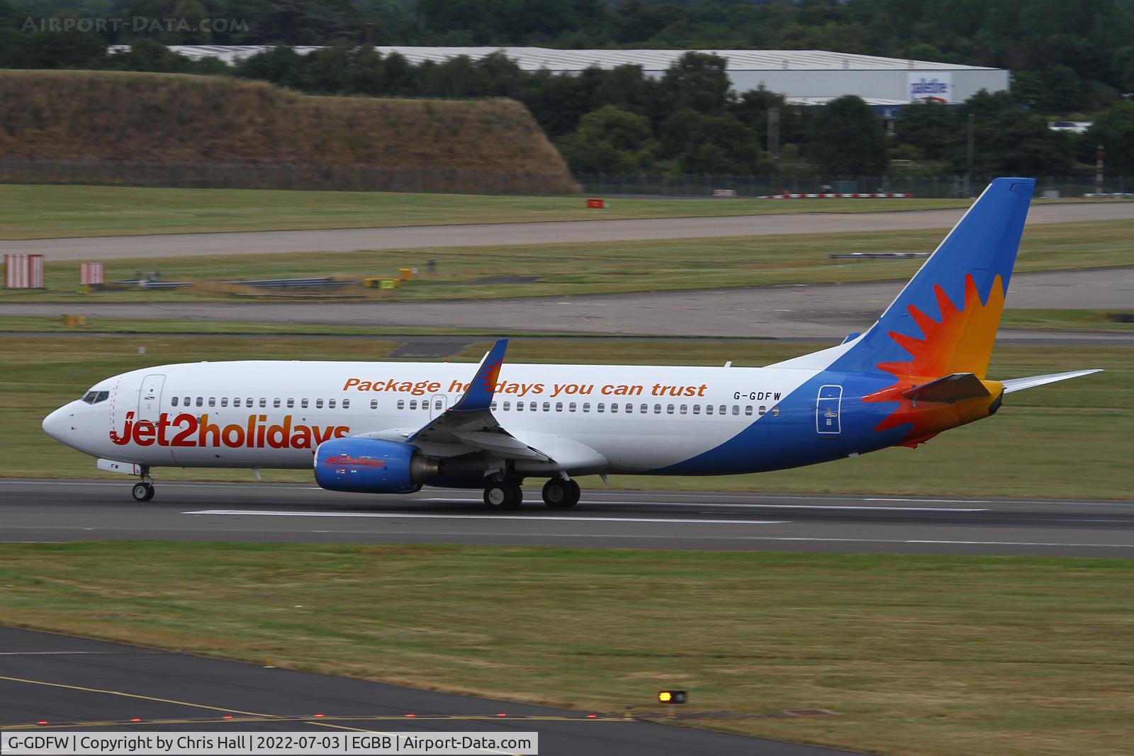 G-GDFW, 2000 Boeing 737-8K5 C/N 27986, Birmingham