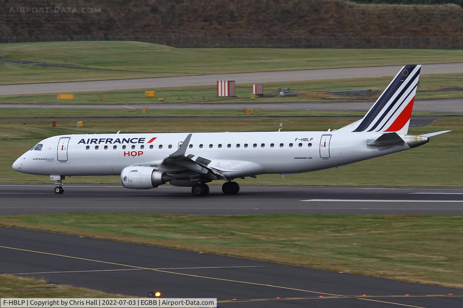F-HBLP, 2019 Embraer 190 STD (ERJ-190-100) C/N 190-00771, Birmingham