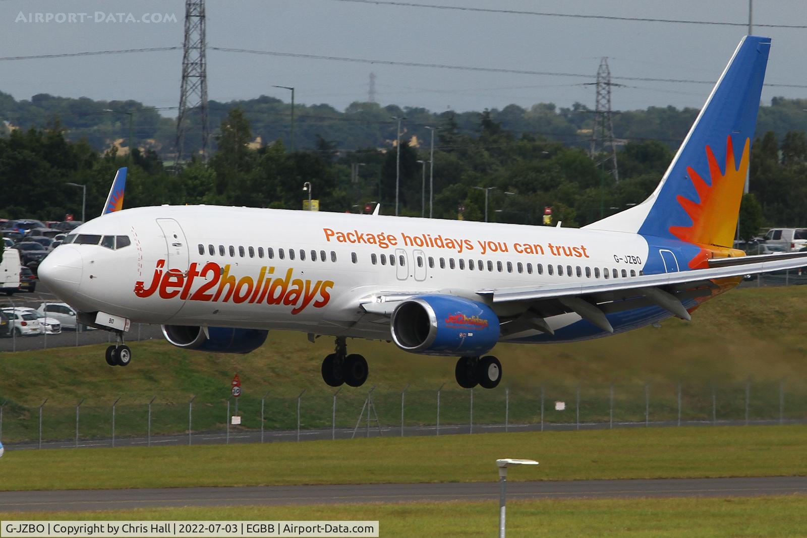 G-JZBO, 2018 Boeing 737-800 C/N 64439, Birmingham