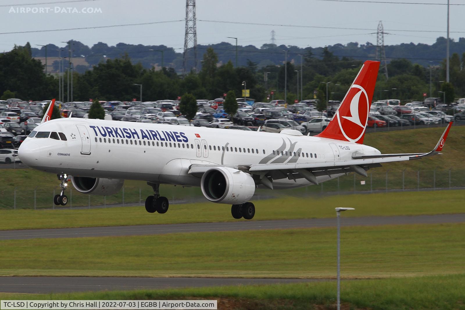 TC-LSD, 2019 Airbus A321-271NX C/N 8727, Birmingham