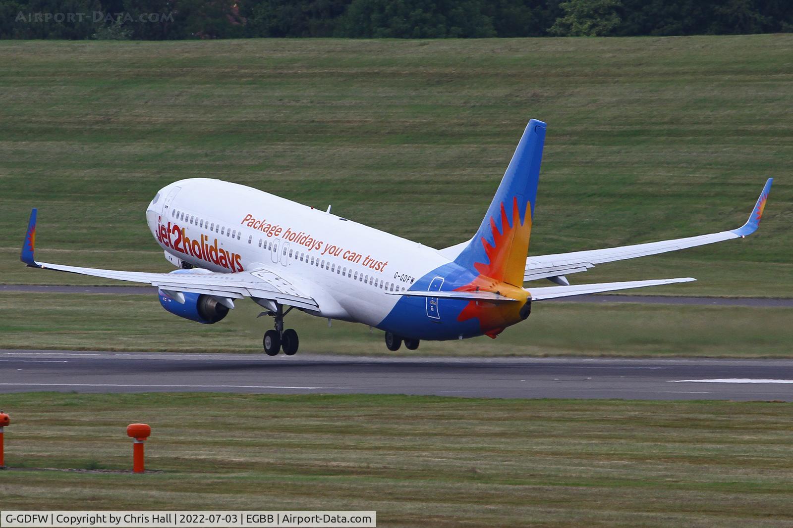 G-GDFW, 2000 Boeing 737-8K5 C/N 27986, Birmingham