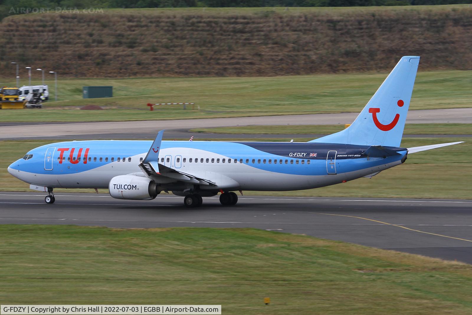 G-FDZY, 2011 Boeing 737-8K5 C/N 37261, Birmingham