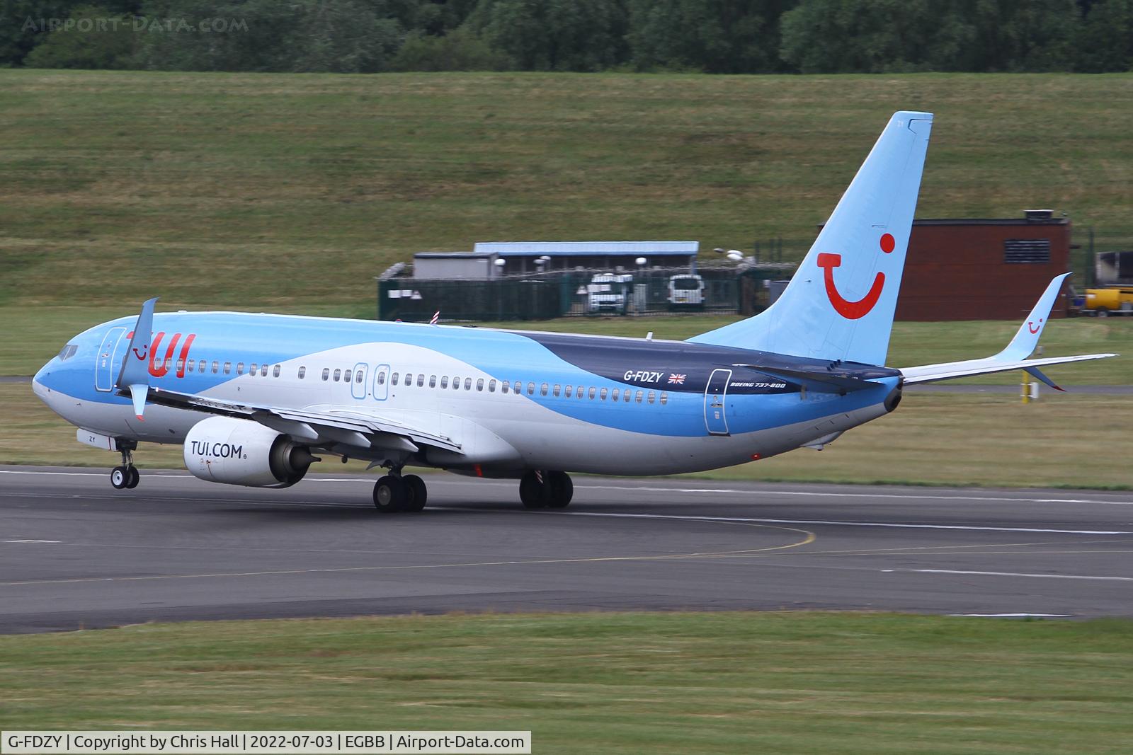 G-FDZY, 2011 Boeing 737-8K5 C/N 37261, Birmingham