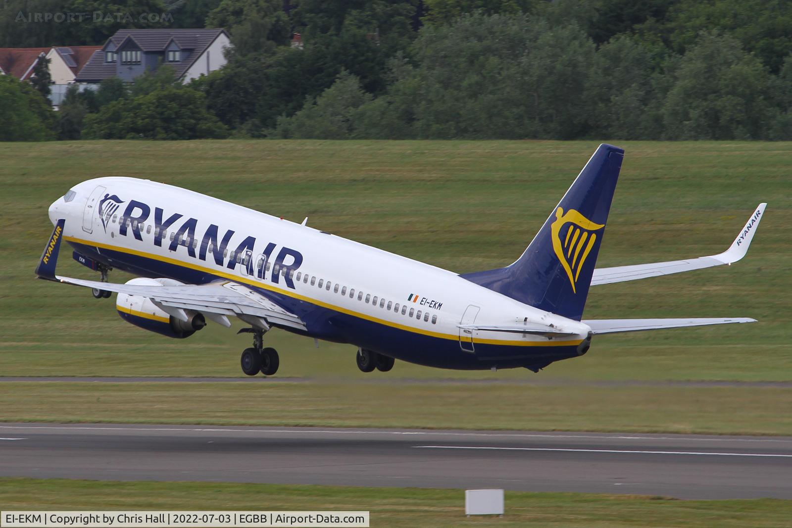 EI-EKM, 2010 Boeing 737-8AS C/N 38499, Birmingham