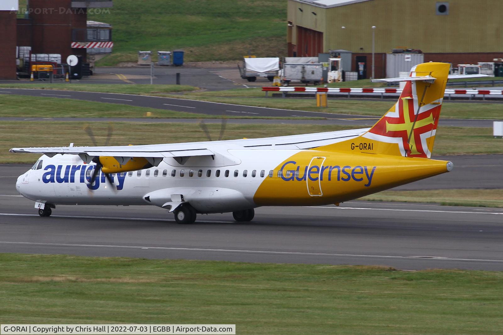 G-ORAI, 2019 ATR 72-212A C/N 1599, Birmingham