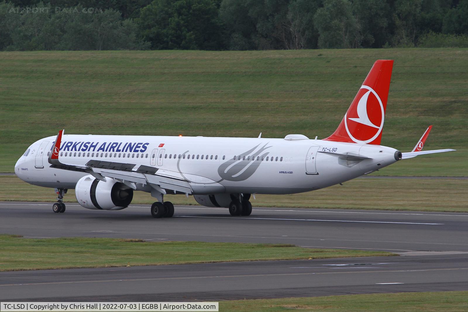 TC-LSD, 2019 Airbus A321-271NX C/N 8727, Birmingham