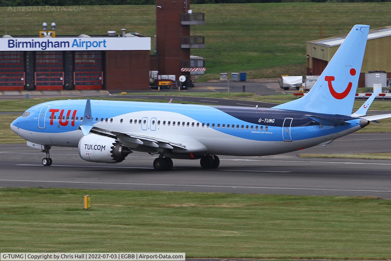 G-TUMG, 2019 Boeing 737-8 MAX C/N 44600, Birmingham
