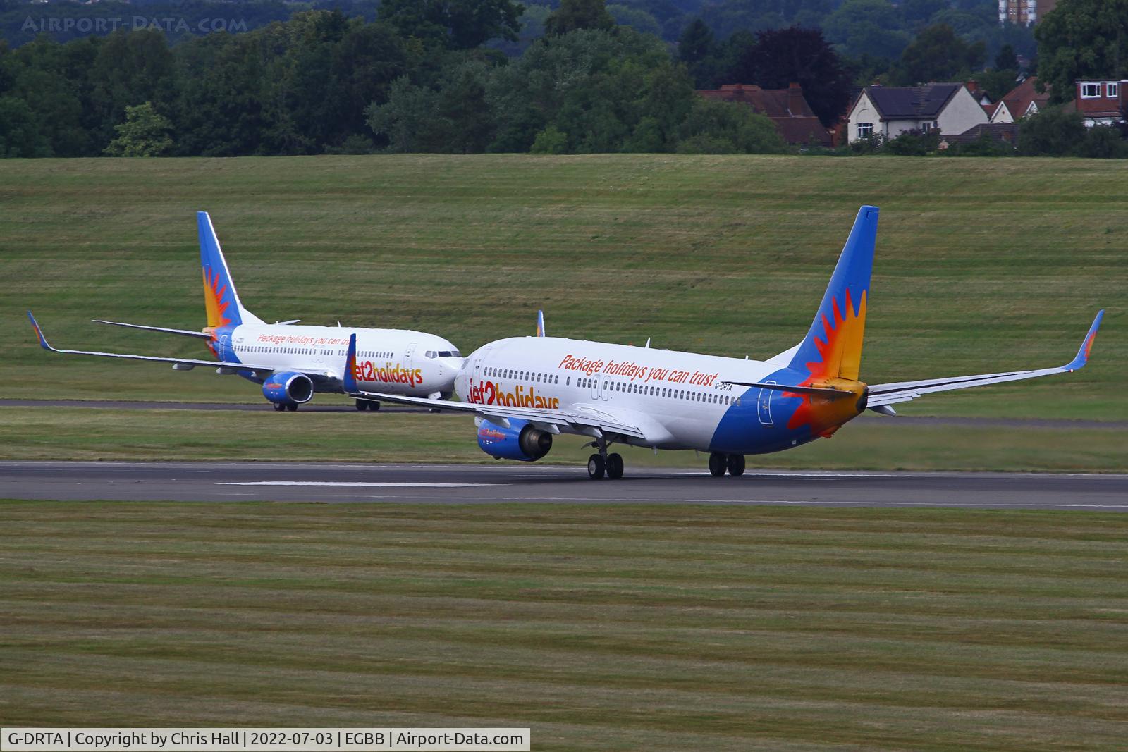 G-DRTA, 2004 Boeing 737-85P C/N 33972, Birmingham