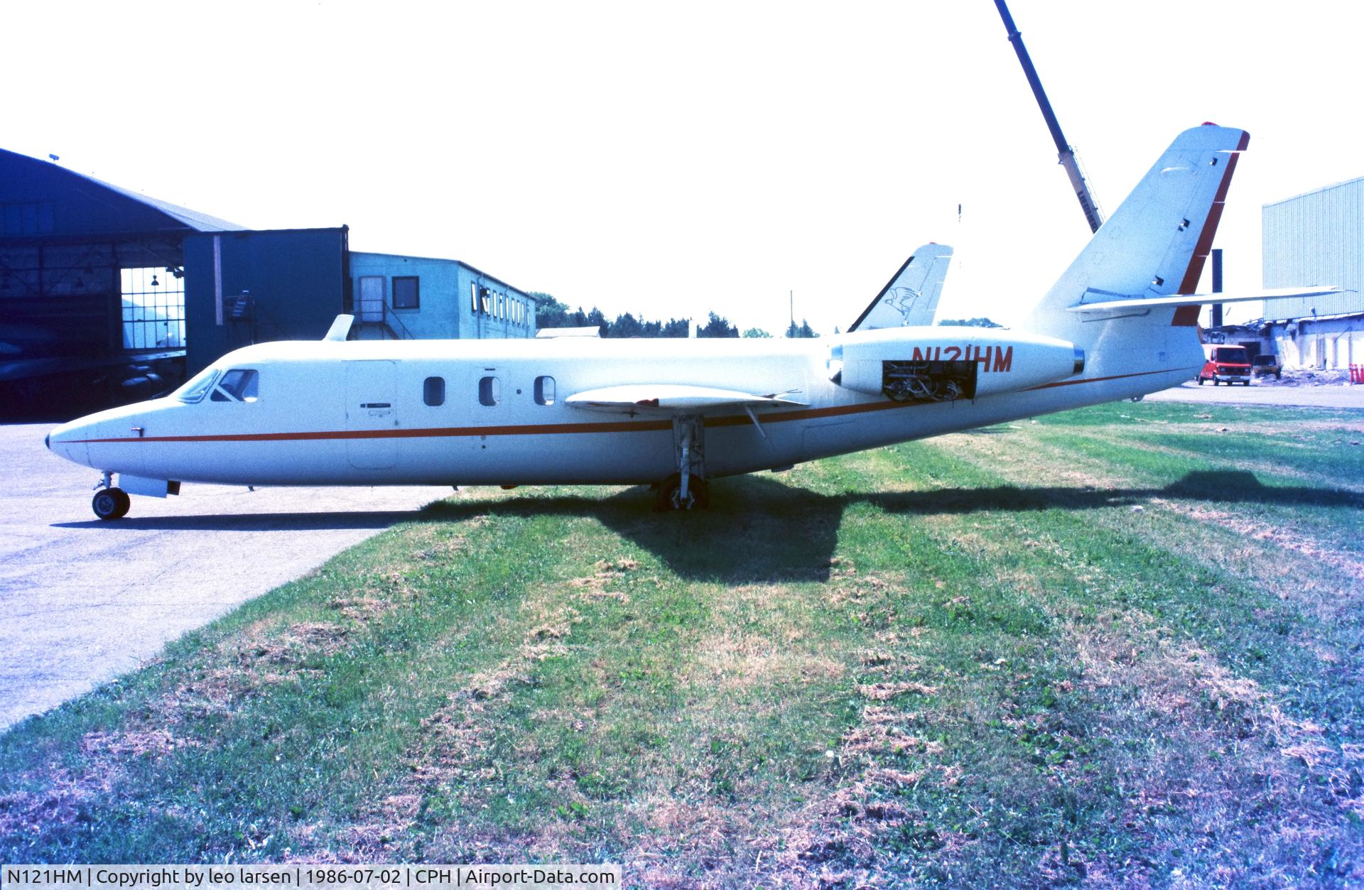 N121HM, Aero Commander 1121 Jet Commander C/N 18, Copenhagen 2.-7.1986