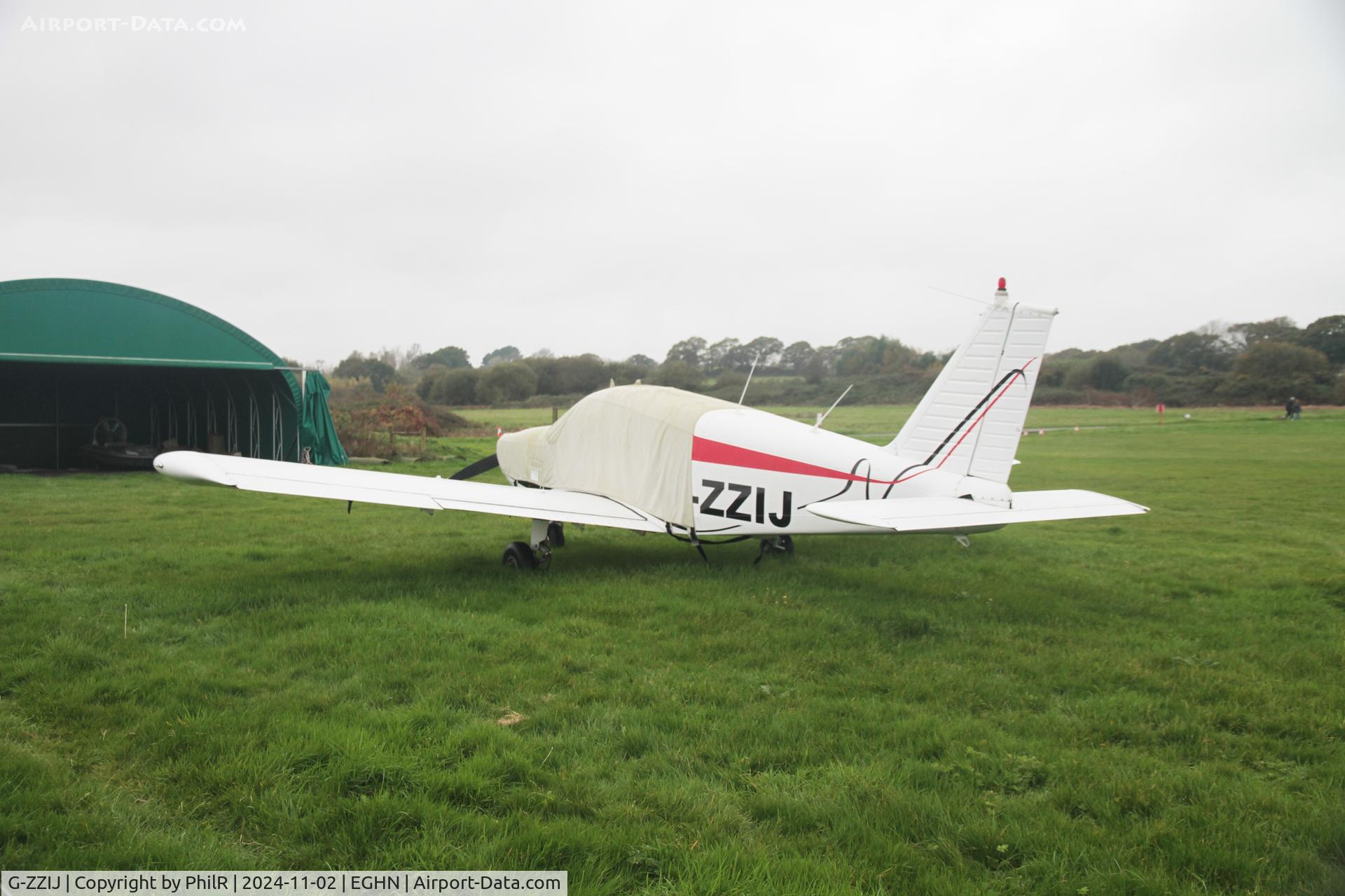 G-ZZIJ, 1966 Piper PA-28-180 Cherokee C/N 28-3639, G-ZZIJ 1966 Piper PA-28-180 Cherokee Sandown Airport 02.11.24