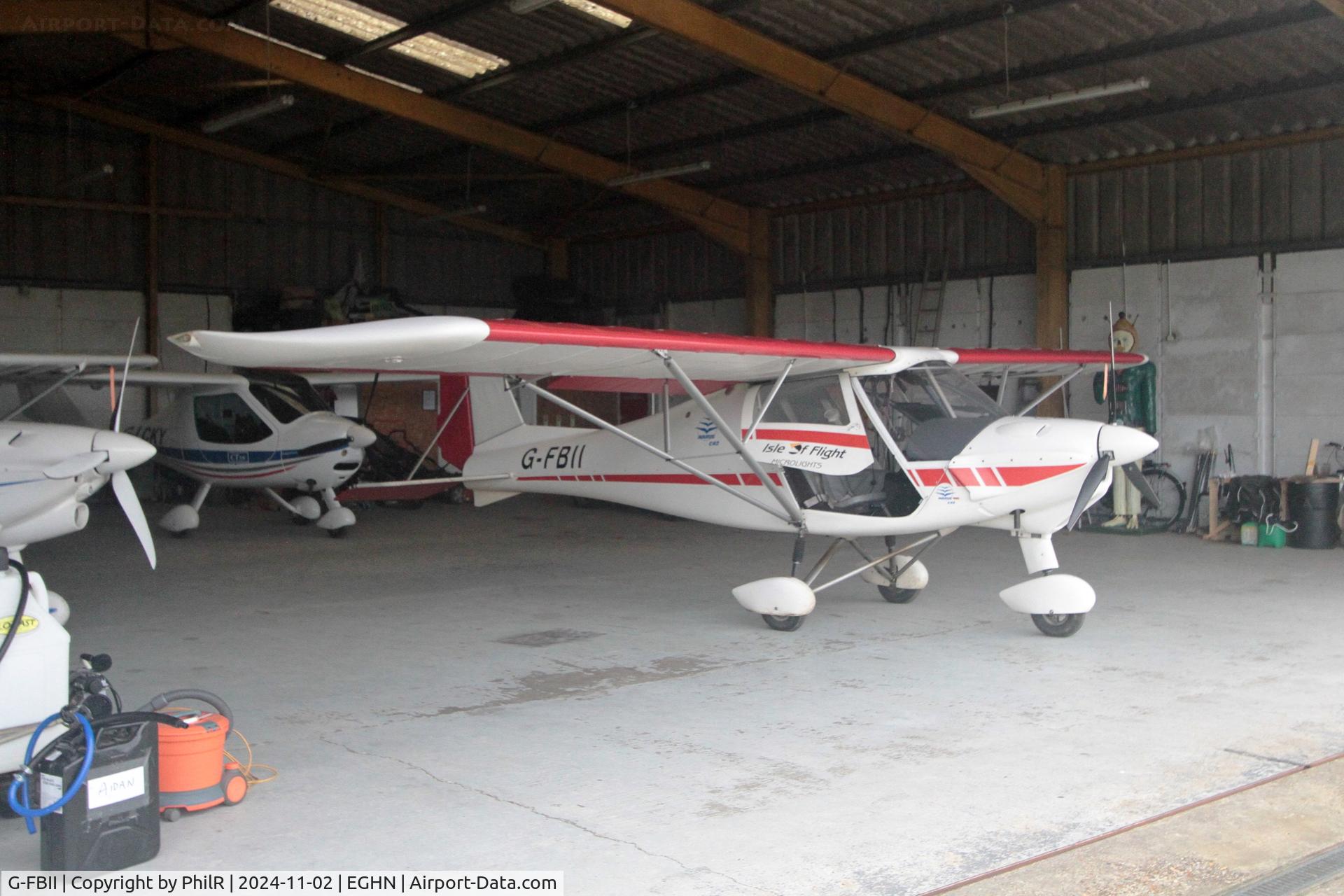 G-FBII, 2003 Comco Ikarus C42 FB100 C/N 0310-6574, G-FBII 2003 Fly Buy ltralights Ltd Ikarus C42 FB100 Sandown Airport 02.11.24