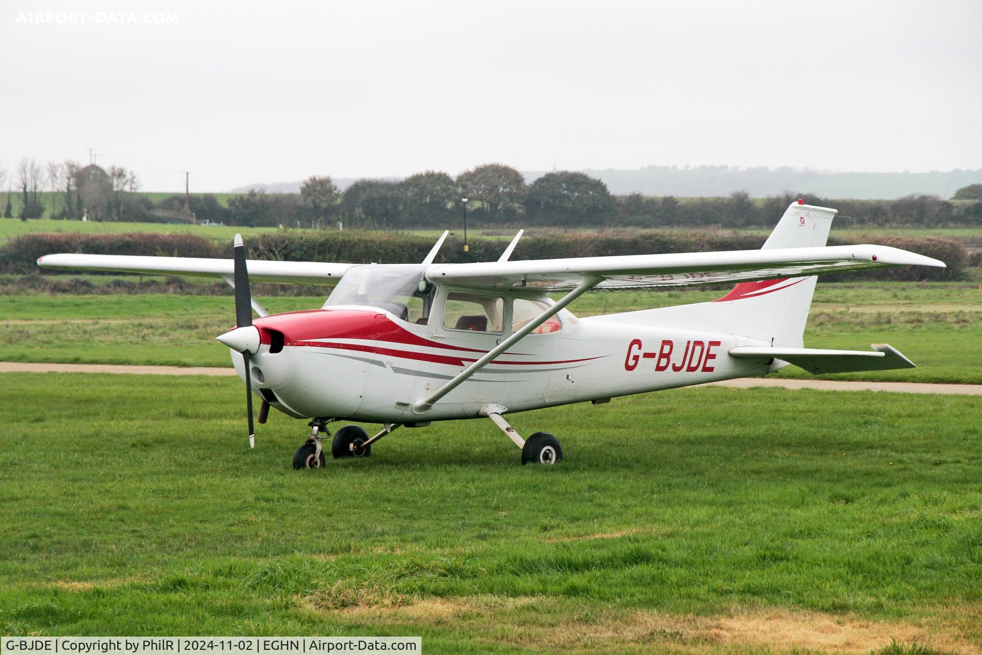 G-BJDE, 1973 Reims F172M Skyhawk Skyhawk C/N 0984, G-BJDE 1973 Reims Cessna F172M Sandown Airport 02.11.24 (2)