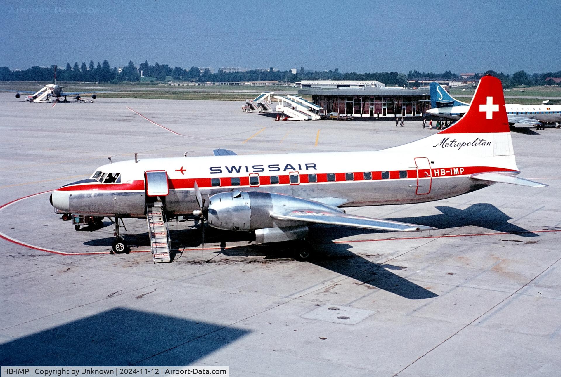 HB-IMP, 1957 Convair 440-61 Metropolitan C/N 414, Schweiz