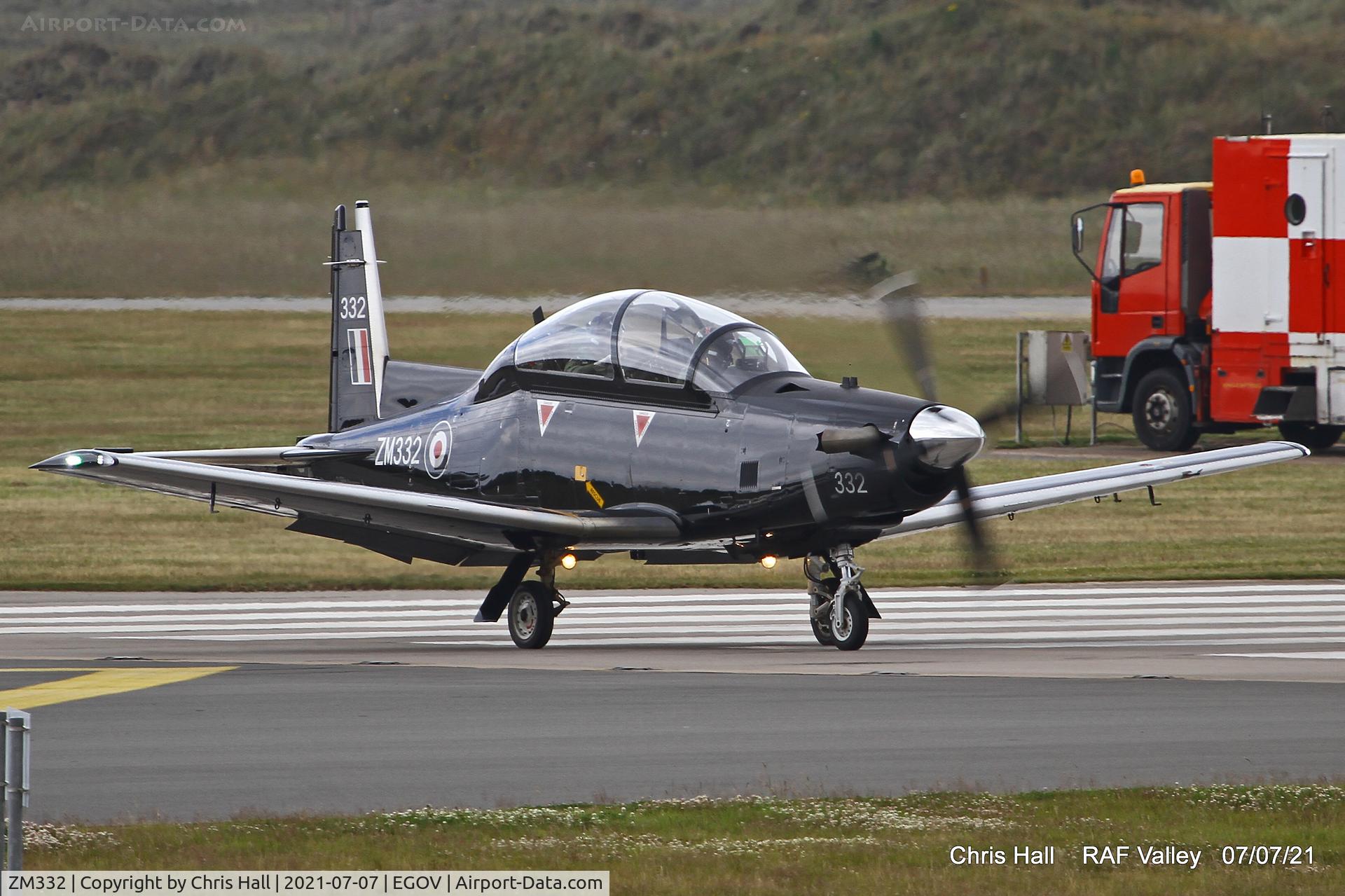 ZM332, 2018 Beechcraft T-6C Texan T.1 C/N PM-130, Raf Valley