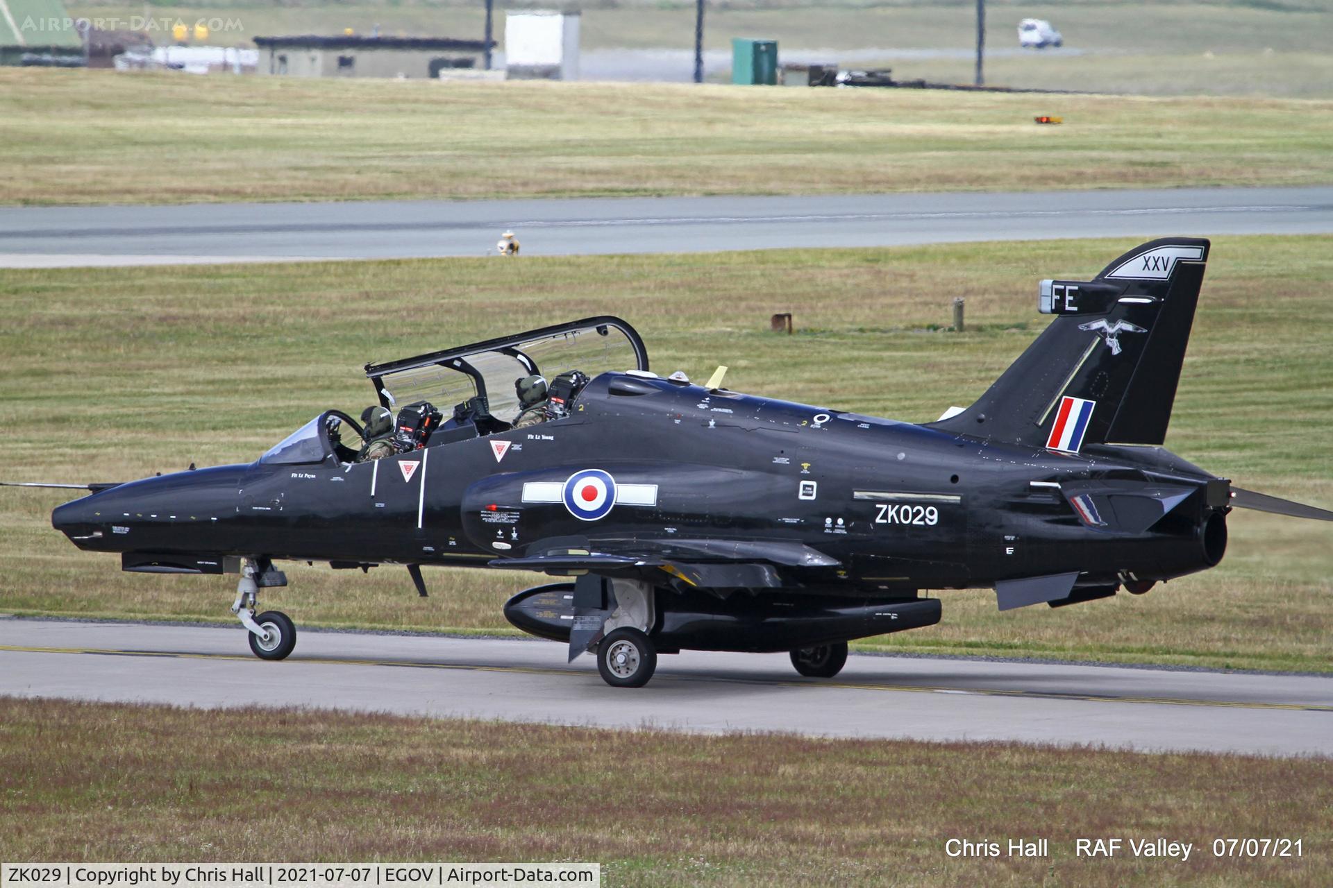 ZK029, 2009 British Aerospace Hawk T2 C/N RT020/1258, Raf Valley
