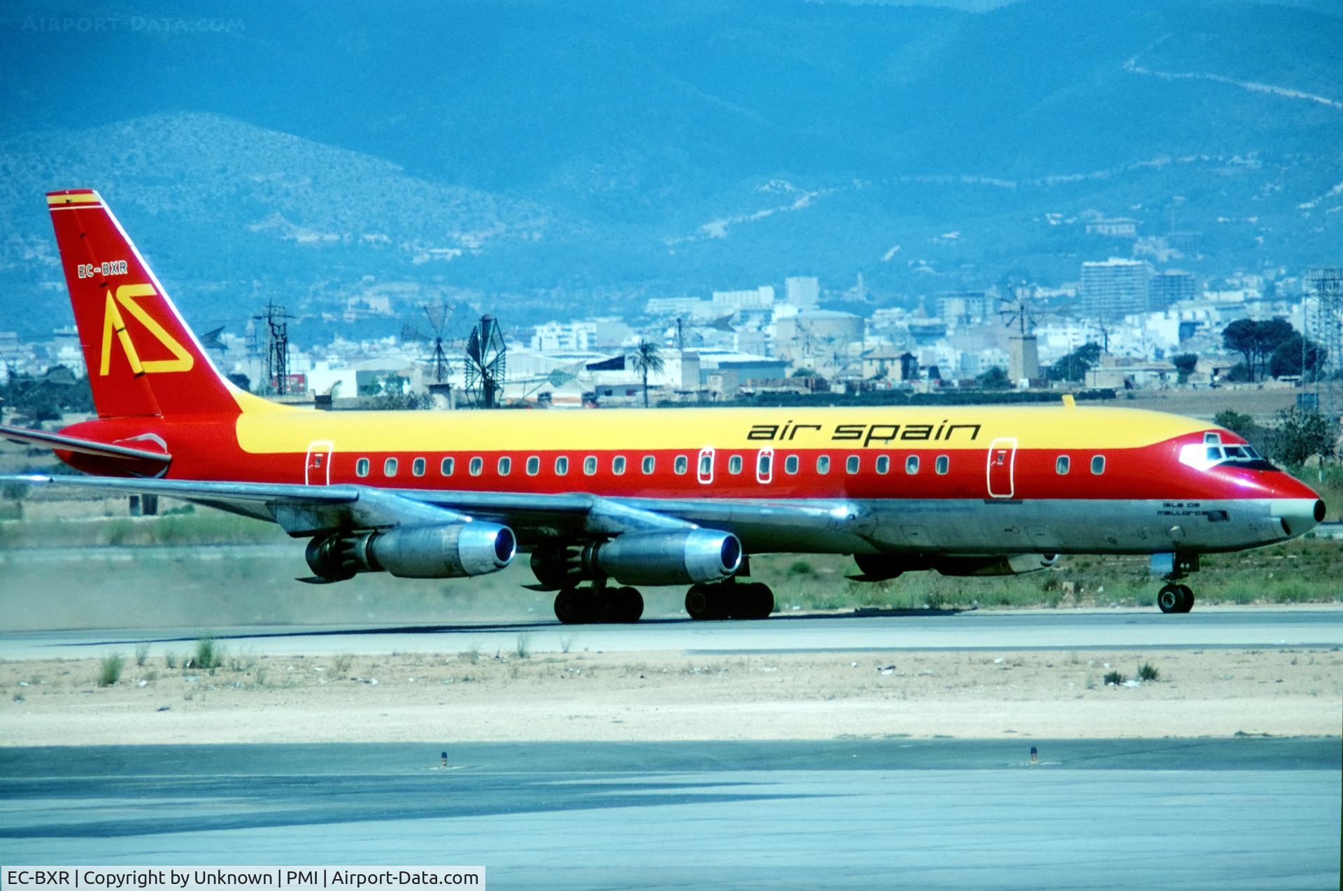 EC-BXR, 1959 Douglas DC-8-21 C/N 45422, Palma de Mallorca 1971-76