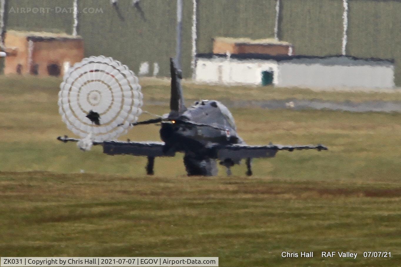 ZK031, 2009 British Aerospace Hawk T2 C/N RT022/1260, RAF Valley