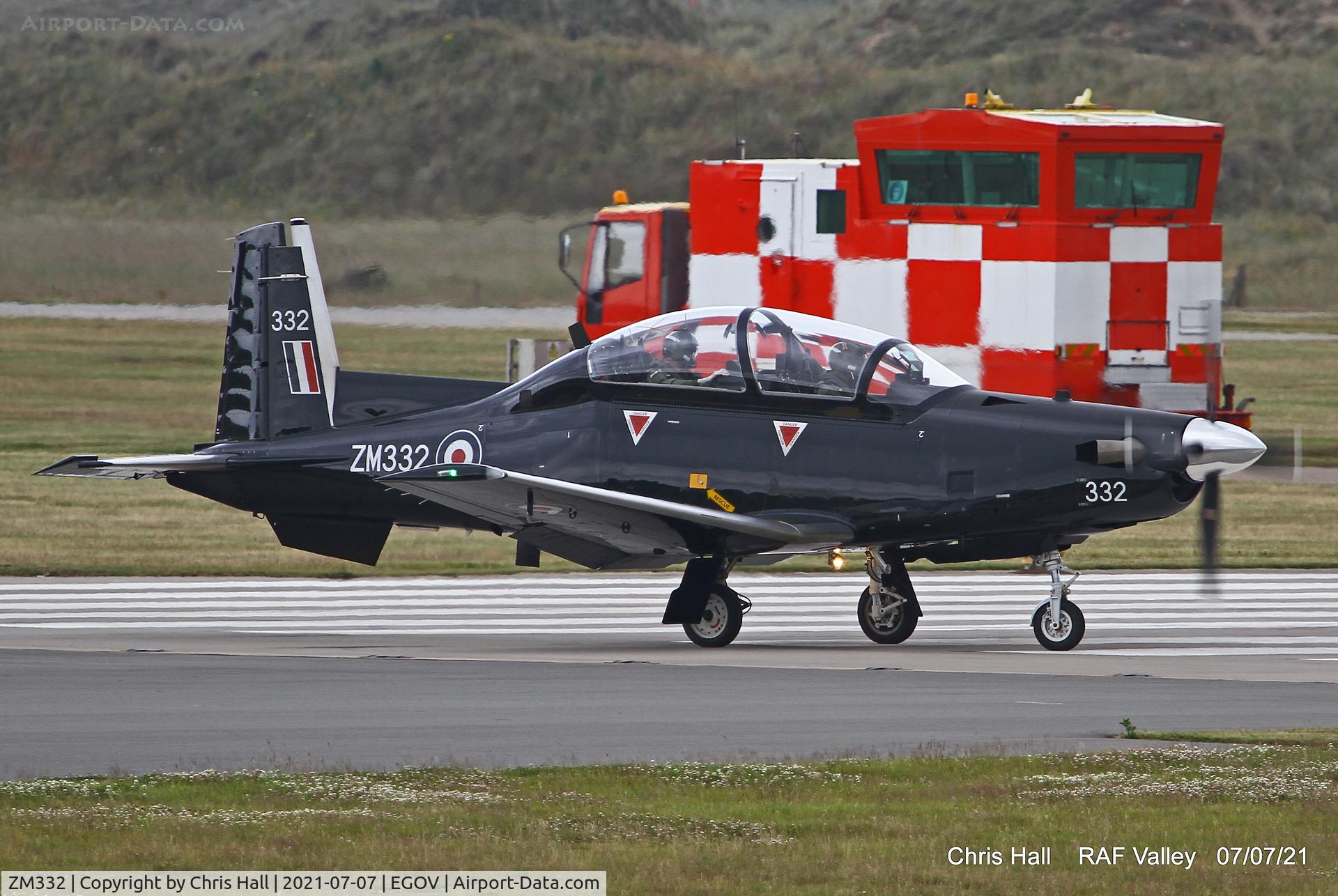 ZM332, 2018 Beechcraft T-6C Texan T.1 C/N PM-130, RAF Valley