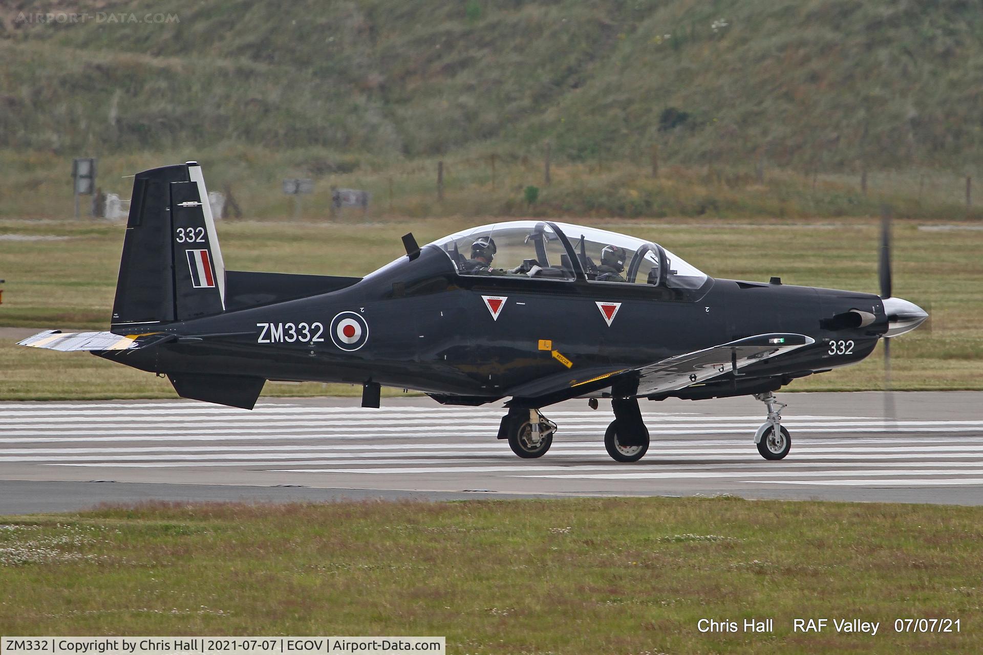 ZM332, 2018 Beechcraft T-6C Texan T.1 C/N PM-130, RAF Valley