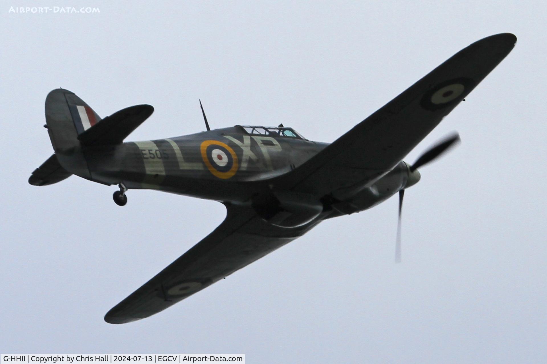 G-HHII, 1940 Hawker (CCF) Hurricane Mk2B C/N CCF/R20023, Sleapkosh 2024