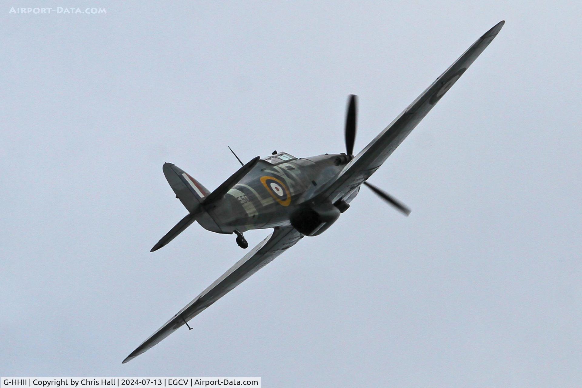 G-HHII, 1940 Hawker (CCF) Hurricane Mk2B C/N CCF/R20023, Sleapkosh 2024