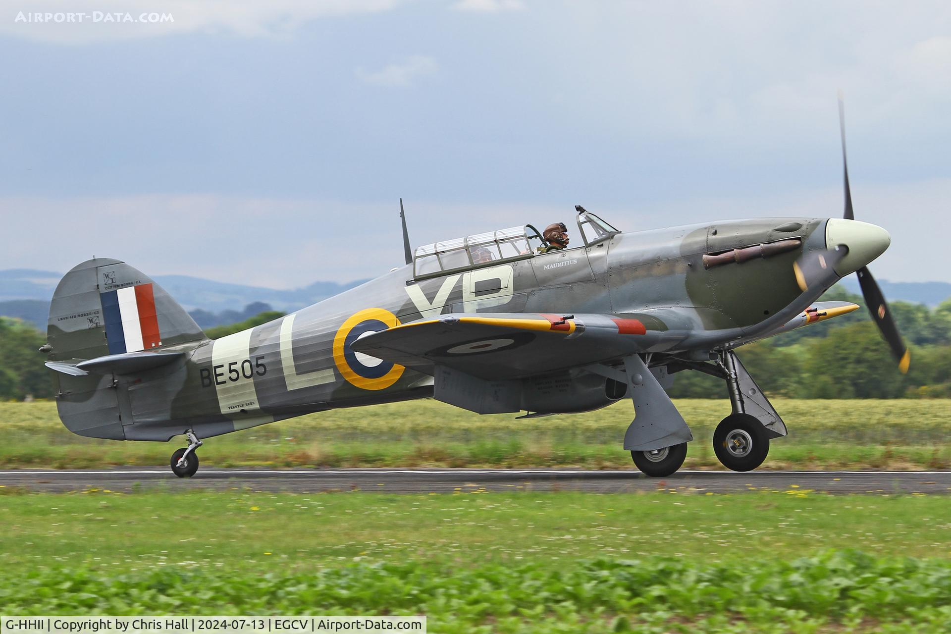 G-HHII, 1940 Hawker (CCF) Hurricane Mk2B C/N CCF/R20023, Sleapkosh 2024
