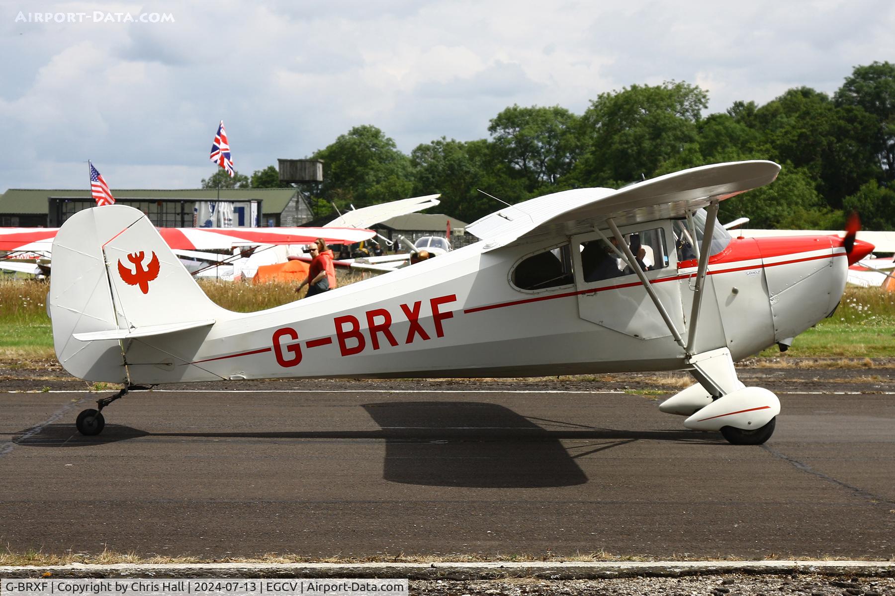 G-BRXF, 1946 Aeronca 11AC Chief C/N 11AC-1033, Sleapkosh 2024
