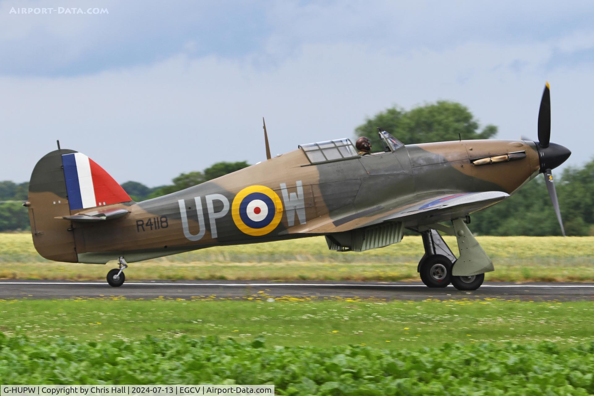 G-HUPW, 1940 Hawker Hurricane I C/N G592301, Sleapkosh 2024