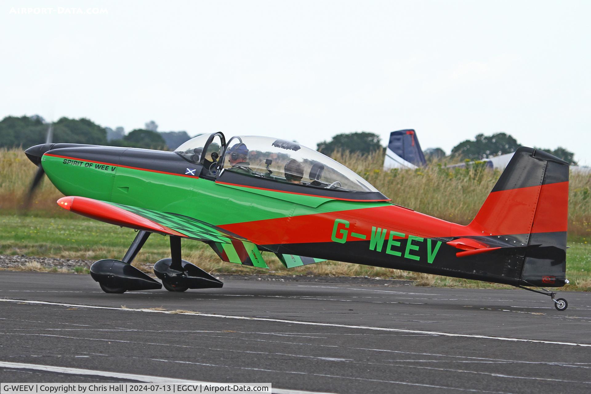 G-WEEV, 2006 Vans RV-8 C/N PFA 303-14562, Sleapkosh 2024
