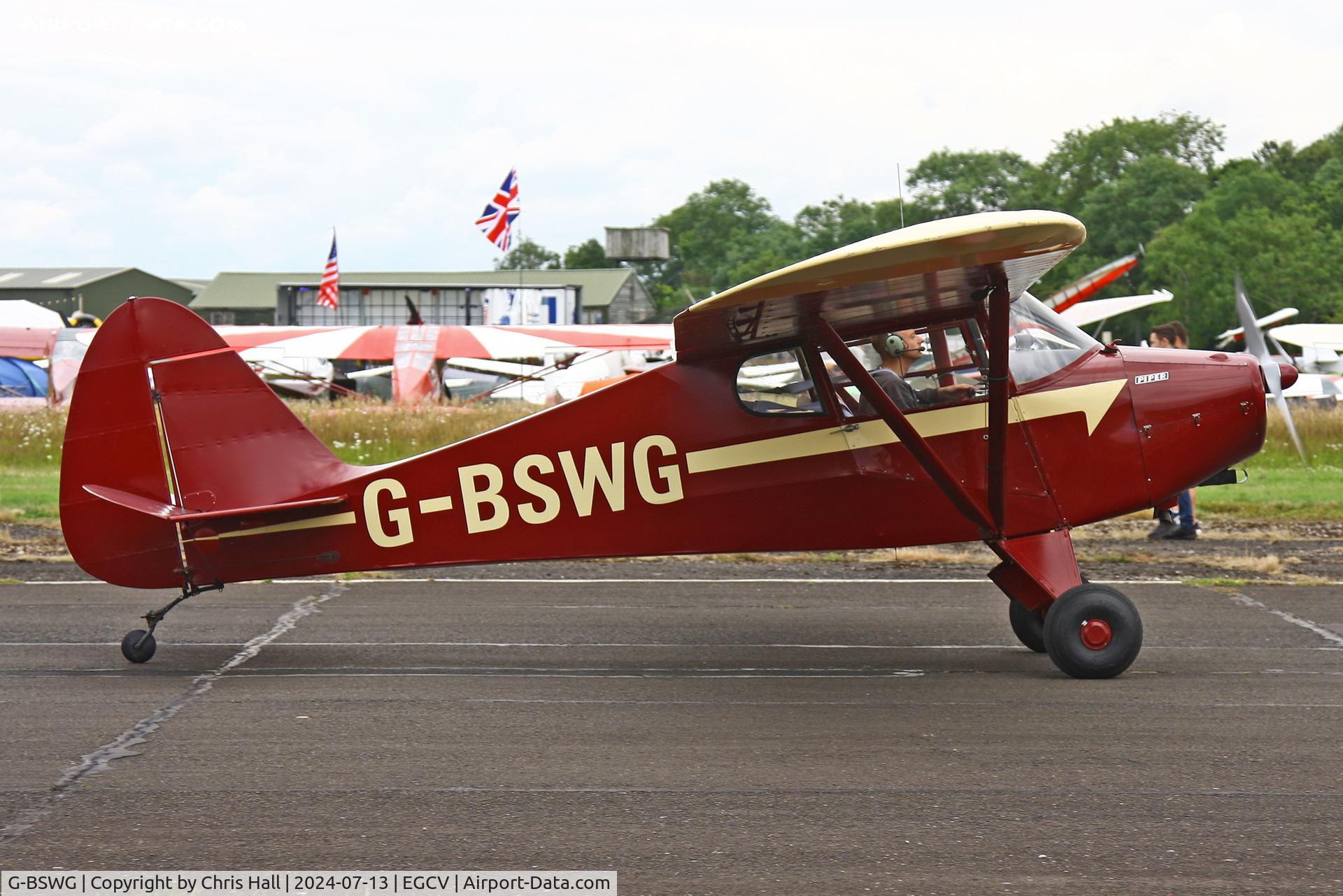 G-BSWG, 1946 Piper PA-17 Vagabond C/N 15-99, Sleapkosh 2024
