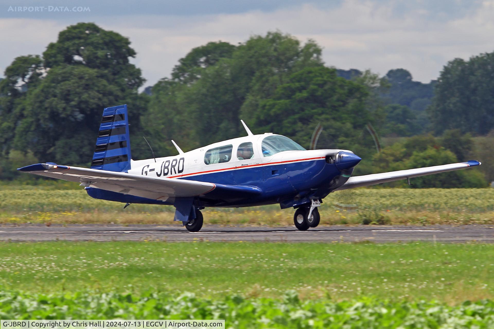 G-JBRD, 1985 Mooney M20K C/N 25-1001, Sleapkosh 2024