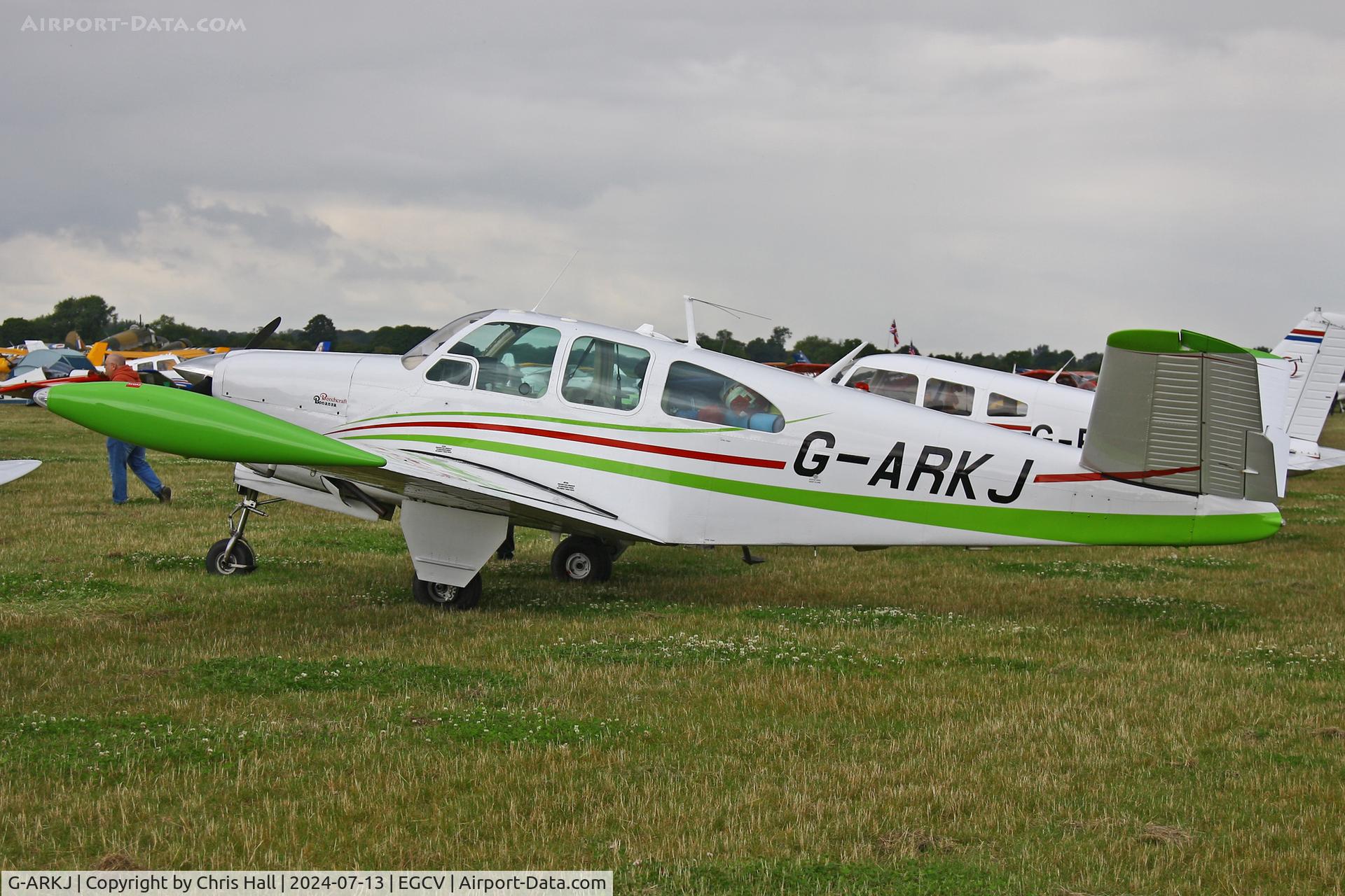 G-ARKJ, 1961 Beech N35 Bonanza C/N D-6736, Sleapkosh 2024