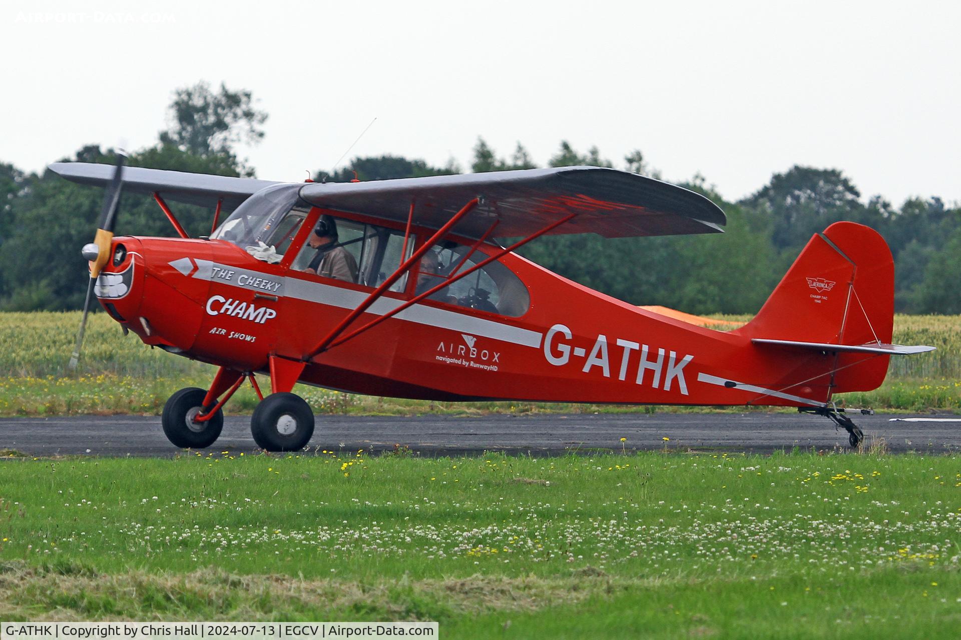 G-ATHK, 1946 Aeronca 7AC Champion C/N 7AC-971, Sleapkosh 2024